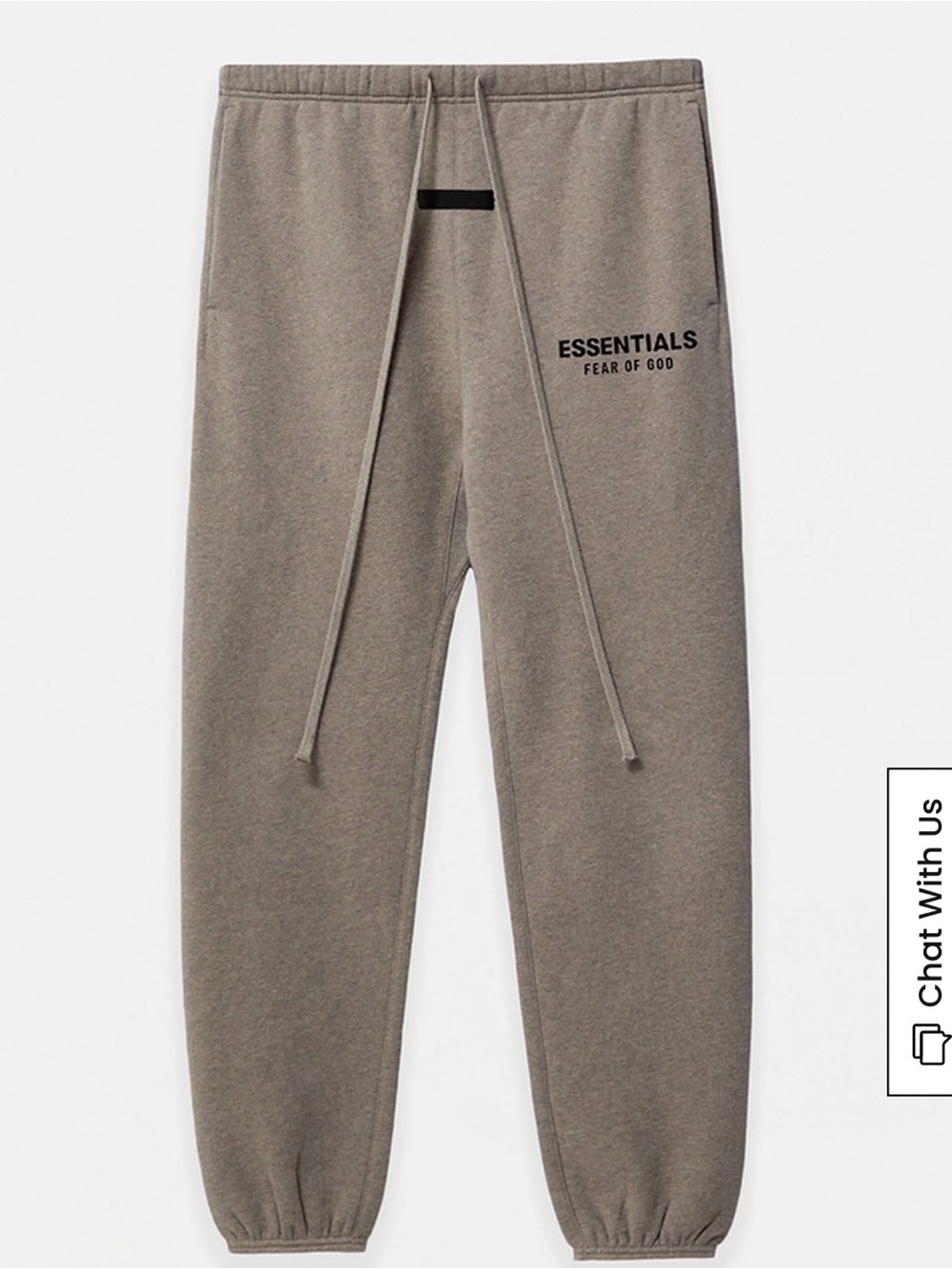 Fear of God Essentials Dark Oatmeal Sweatpants - M